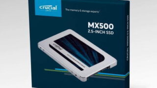 ハードディスクからSSDへの換装をおこないました